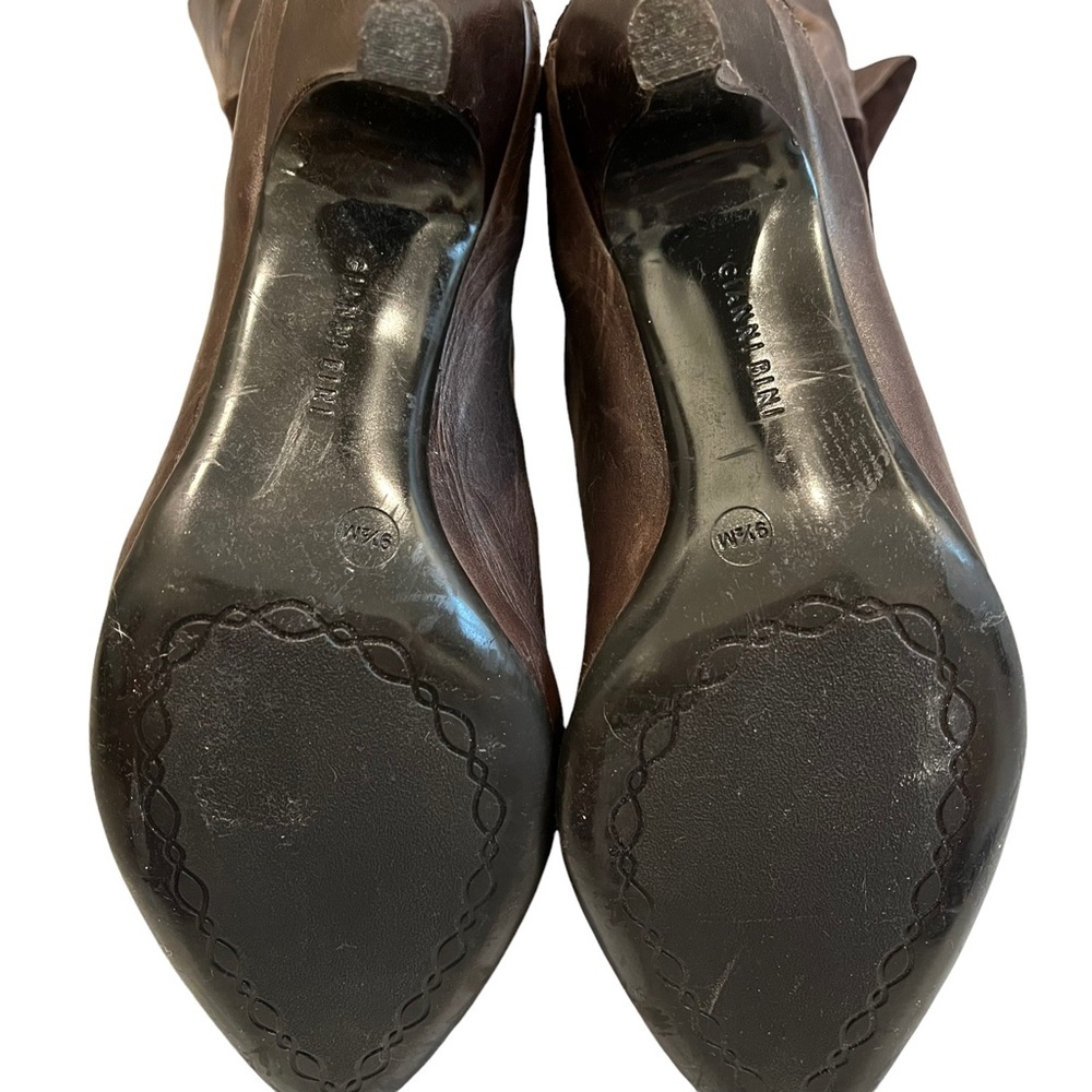 Gianni Bini Vintage Leather Knee High Boots - Picture 13 of 13